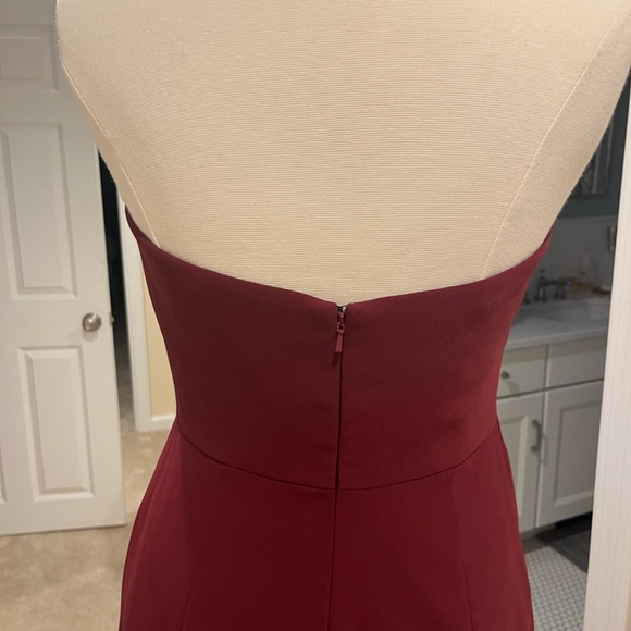 NWT Dessy Collection Crepe Dress Size 10 - Picture 4 of 8